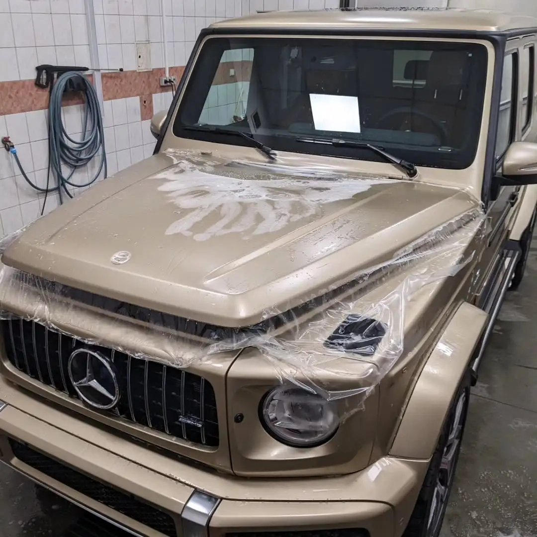 Mercedes G Klasa zabezpieczany folią PPF
